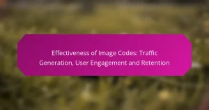 Effectiveness of Image Codes: Traffic Generation, User Engagement and Retention